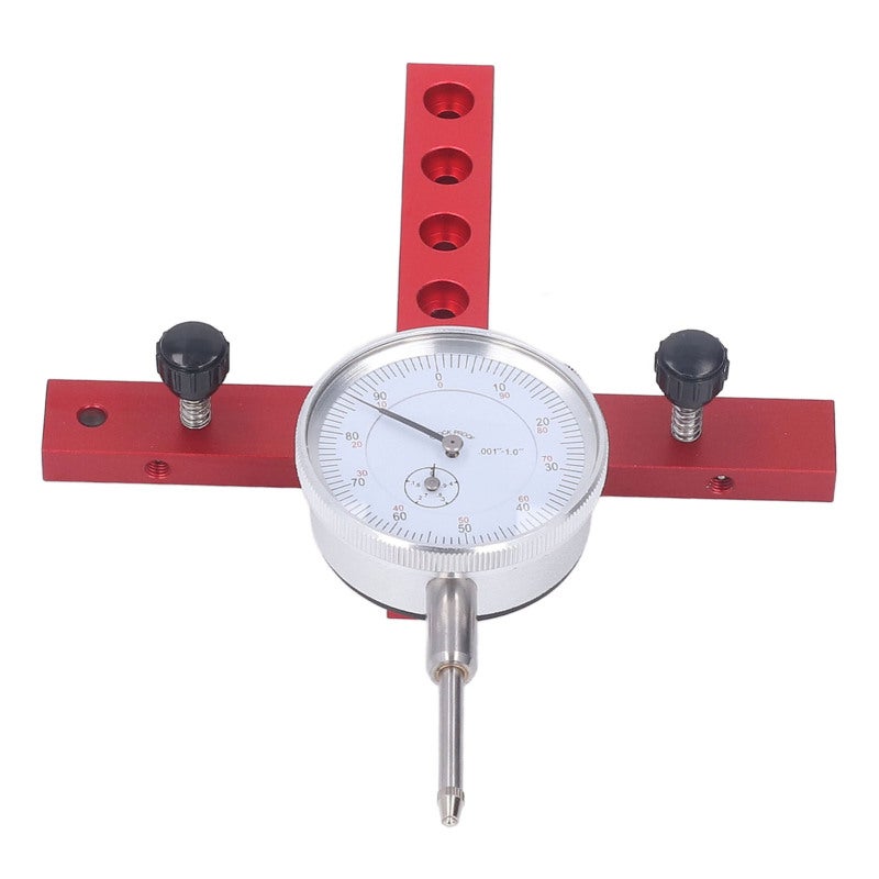 Table Saw Dial Indicator: 0.001in Accuracy, 0.01in to 1in Range - Multi-Hole Adjustment, Wide Application Machinery Tool Alignment for Workshop Tool Calibration - Image 5