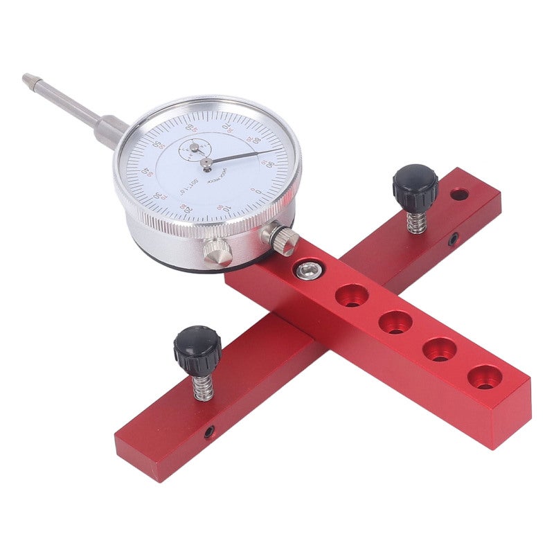 Table Saw Dial Indicator: 0.001in Accuracy, 0.01in to 1in Range - Multi-Hole Adjustment, Wide Application Machinery Tool Alignment for Workshop Tool Calibration - Image 3