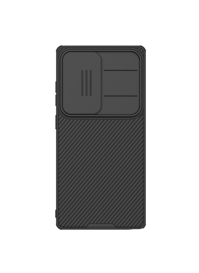 General Suitable for Samsung S25Ultra Black Mirror Pro mobile phone case lens cover sliding window protective cover  - Image 1