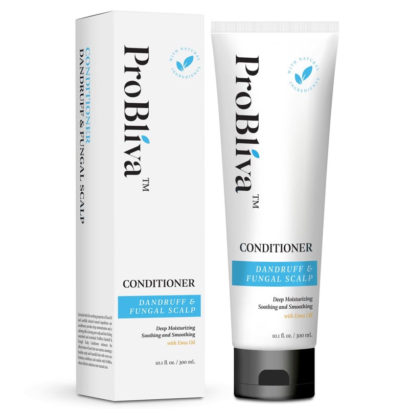 Dandruff Hair  Dry Scalp Conditioner Deep Moisturizing  Soothing Relief with Natural Ingredients  Calms Itch Fungus Flakes 10 fl oz