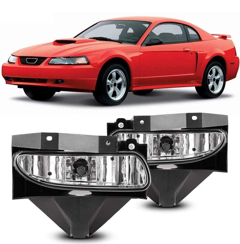 Winjet OEM Series for [1999 2000 2001 2002 2003 2004 Ford Mustang GT (except Cobra) ] Driving Fog Lights - Image 1