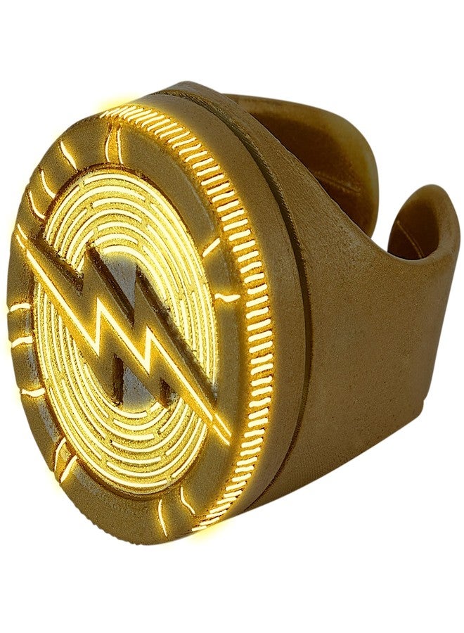 Rubies DC The Flash Movie: The Flash Light-Up Ring for Kids by Rubies, Boy's No Size - Image 2