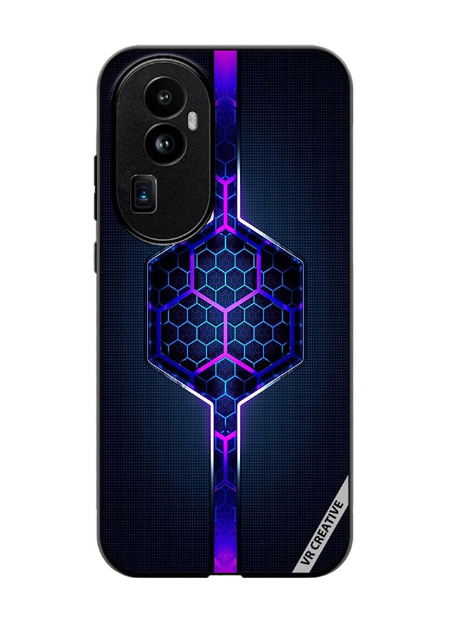 VR CREATIVE Protective Case Cover For Oppo Reno 10 Pro Plus Abstract Design Multicolour - Image 1