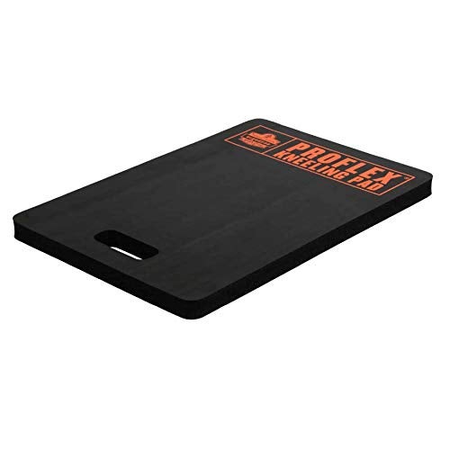 Ergodyne ProFlex 380 Kneeling Pad, Foam Knee Cushion, Water Resistant Kneeling Mat, 14" x 21" x 1, Black - Image 1