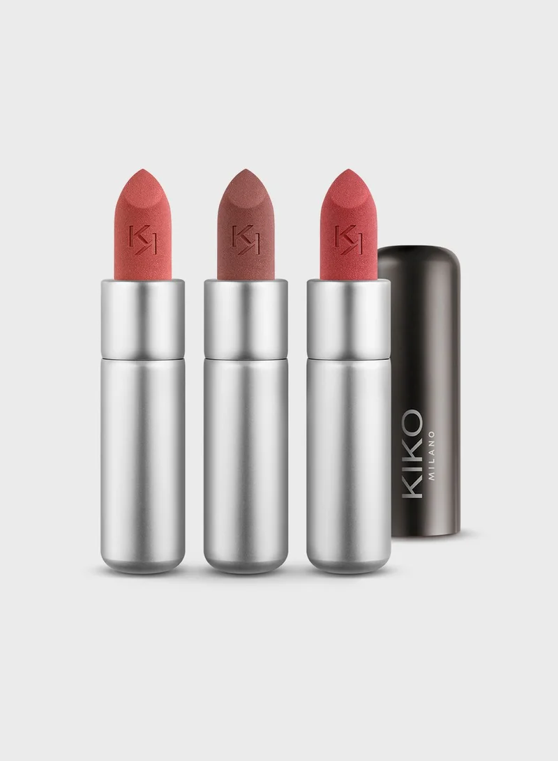 KIKO MILANO POWDERY lip set