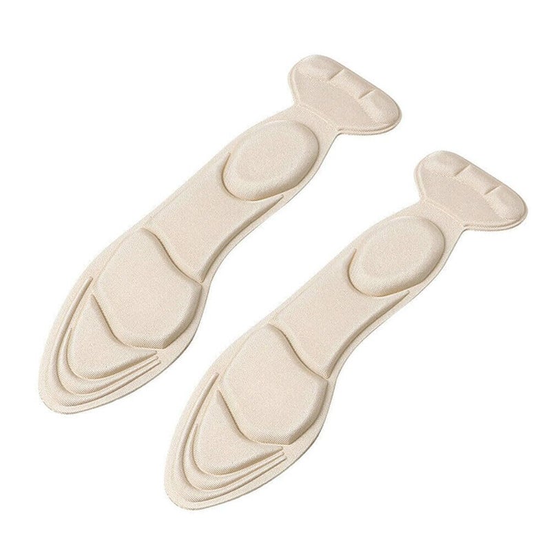 Adhesive Half Insoles for Heels, Soft Anti-Slip Forefoot Shoe Pads for High Heels, Flats, Boots and Loose Shoes - Image 1