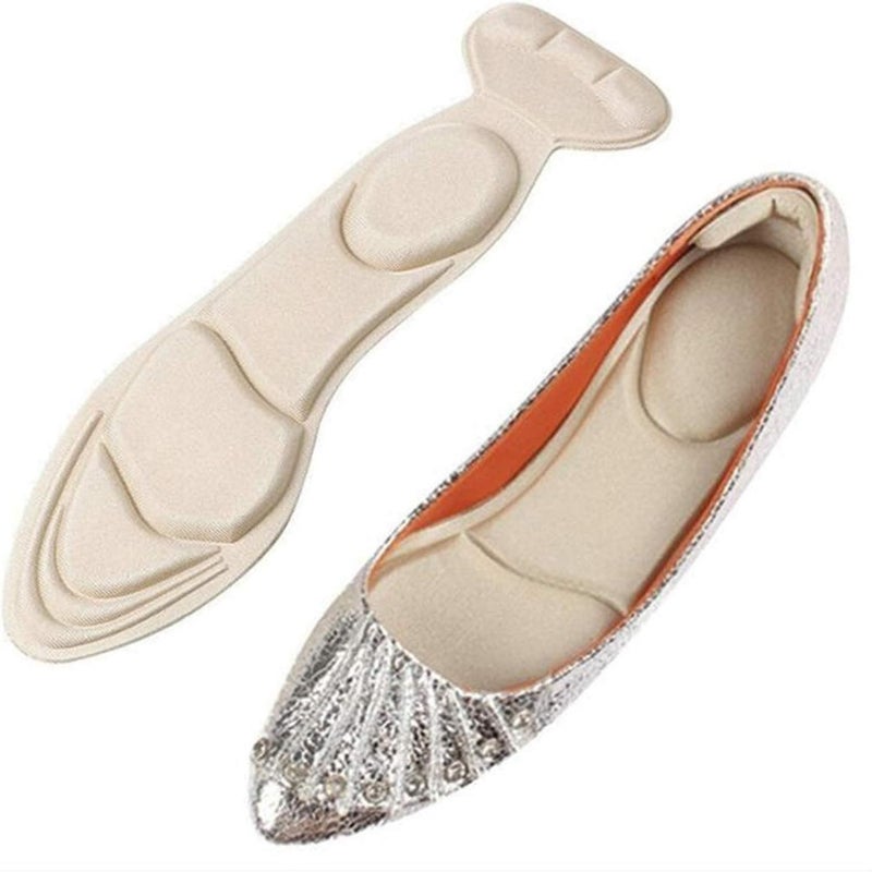 Adhesive Half Insoles for Heels, Soft Anti-Slip Forefoot Shoe Pads for High Heels, Flats, Boots and Loose Shoes - Image 2
