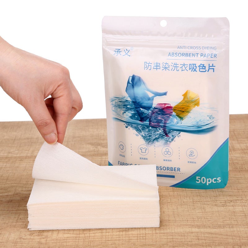 Anti-Dyeing Laundry Sheets, Color-Absorbing Sheets For Washing Machines, Anti-Color Transfer Sheets, Color Protection, Non-Fading - Image 5