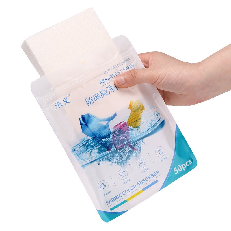 Anti-Dyeing Laundry Sheets, Color-Absorbing Sheets For Washing Machines, Anti-Color Transfer Sheets, Color Protection, Non-Fading - Image 3