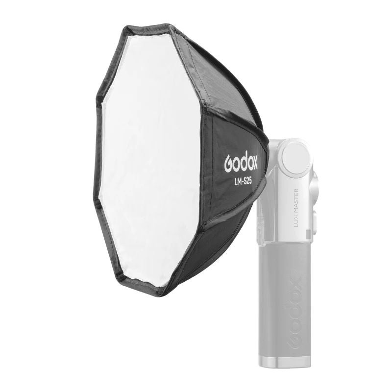 Godox Lm-s25 Mini Octagon Softbox Diffuser for Godox Lux Master Retro Flash, Multifunctional Camera Flash Softbox - Image 3
