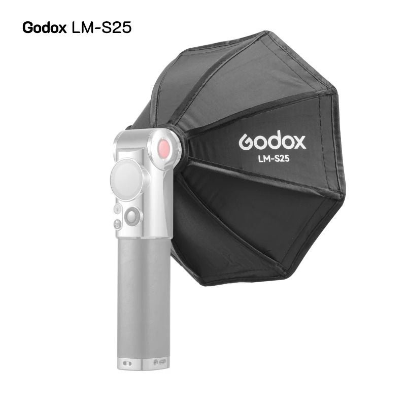 Godox Lm-s25 Mini Octagon Softbox Diffuser for Godox Lux Master Retro Flash, Multifunctional Camera Flash Softbox - Image 1