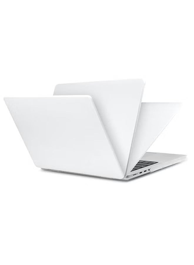 CATANES MacBook Air 16.2 Inch Case (2023 2022 2021 Release) Models A2485 / A2780 Plastic Hard Shell Case White - Image 1