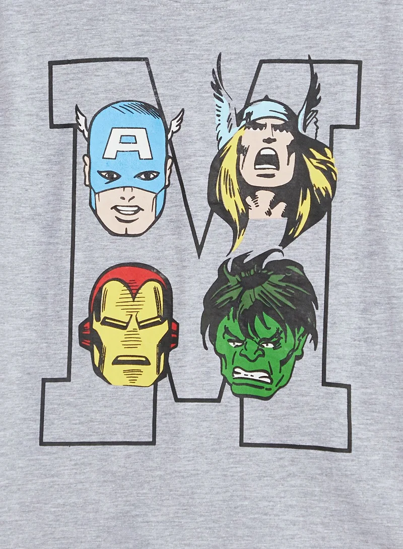 MARVEL Marvel Chest Print Tee