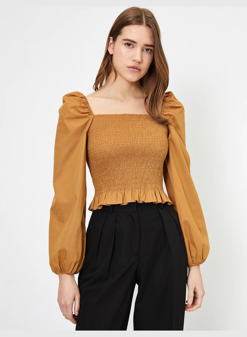 KOTON Drawstring Blouse