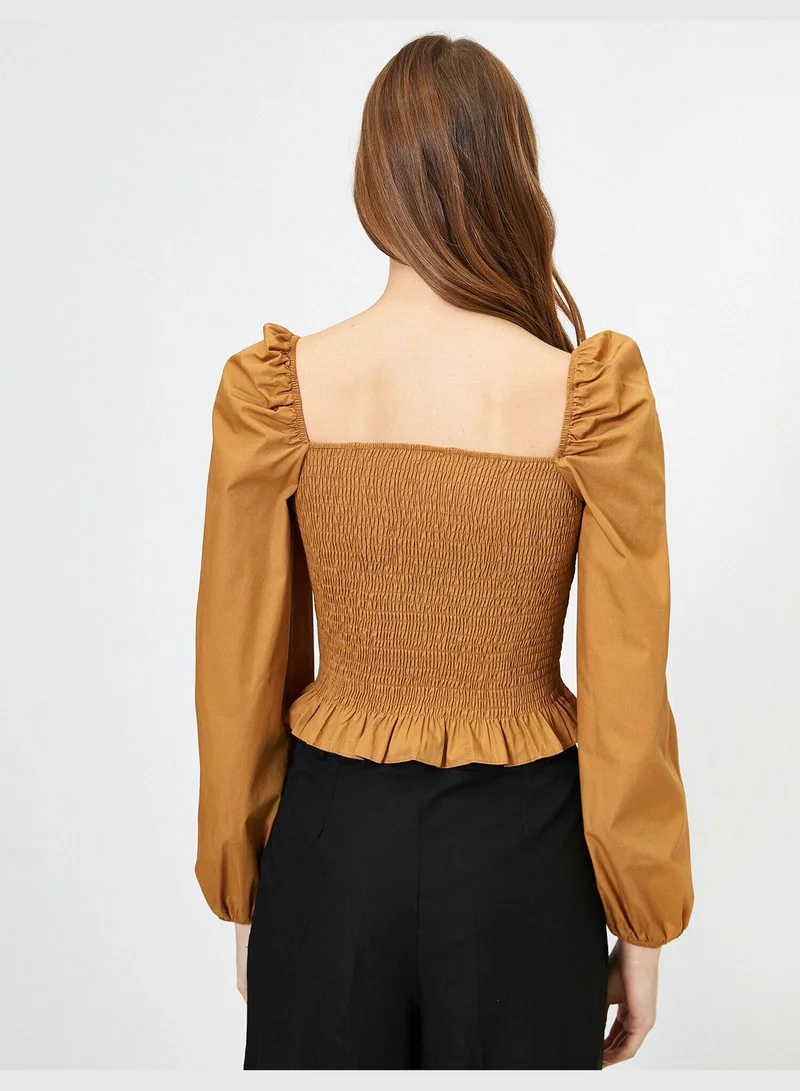 KOTON Drawstring Blouse