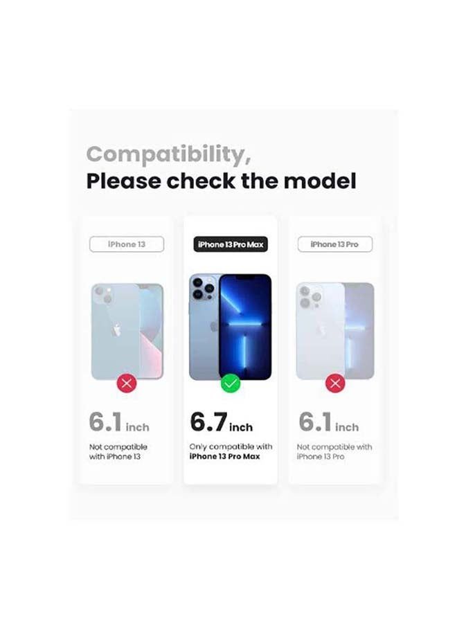 غطاء حماية TPU لهاتف iPhone 13 Pro Max شفاف - Image 3