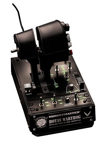 Thrustmaster HOTAS Warthog Dual Throttles for Flight Simulation, Official Replica of the U.S Air Force A-10C Aircraft (Compatible with PC) - Image 5