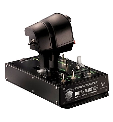 Thrustmaster HOTAS Warthog Dual Throttles for Flight Simulation, Official Replica of the U.S Air Force A-10C Aircraft (Compatible with PC) - Image 1