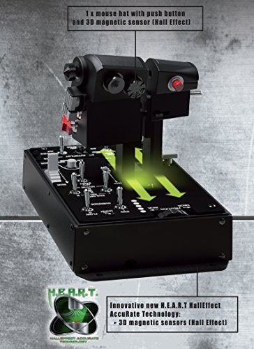Thrustmaster HOTAS Warthog Dual Throttles for Flight Simulation, Official Replica of the U.S Air Force A-10C Aircraft (Compatible with PC) - Image 3