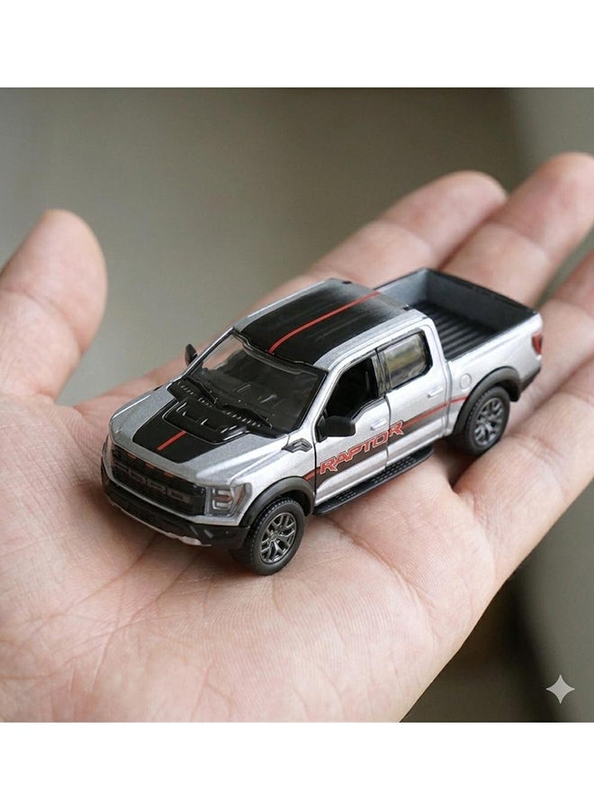 Kinsmart 1:78 2022 Ford F-150 Raptor Die-Cast Model Truck – Pull Back Toy for Kids & Collectors - Image 5