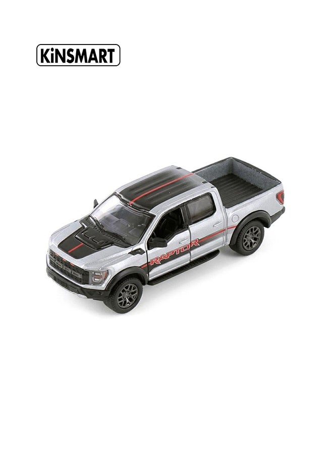 Kinsmart 1:78 2022 Ford F-150 Raptor Die-Cast Model Truck – Pull Back Toy for Kids & Collectors - Image 2