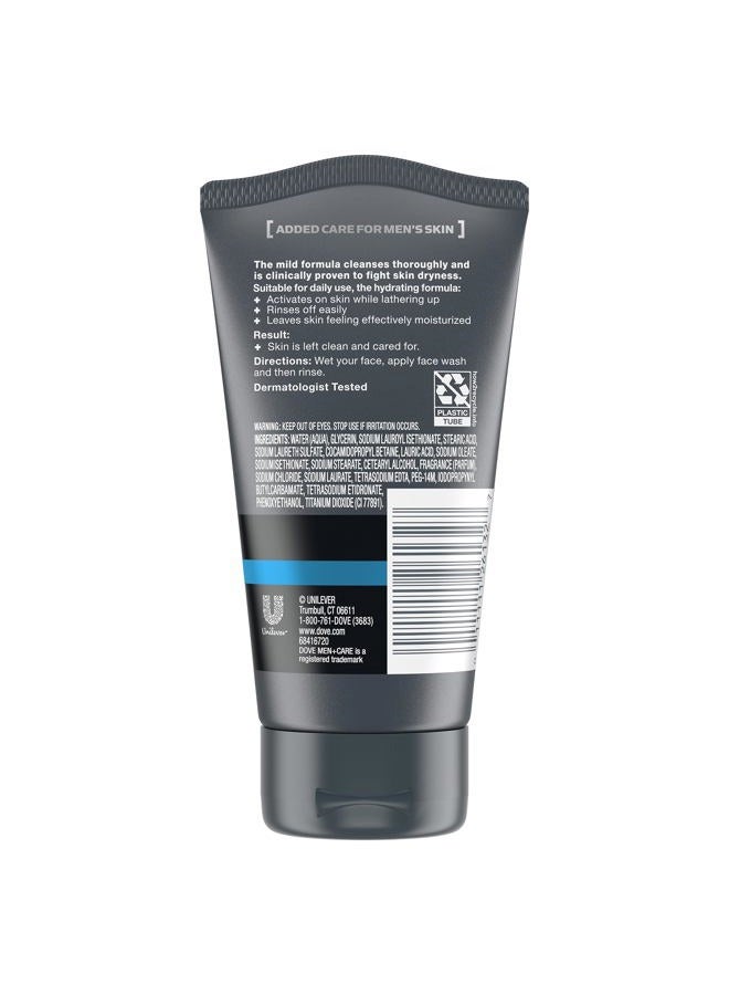 Dove Men+Care Face Wash, Hydrate Plus 5 oz - Image 2