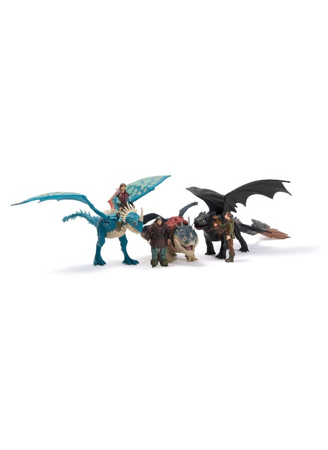DreamWorks DreamWorks How to Train Your Dragon Viking and Dragon Figures Set (Assorted)  - Image 2