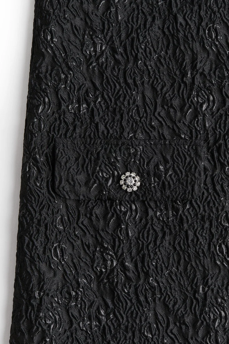 H&M Jacquard-weave mini dress