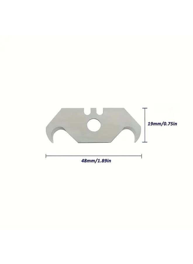 10 Pieces Heavy Duty Roof Hook Blade Set With Storage Box - Image 2