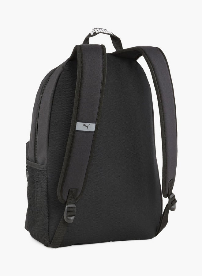 PUMA Puma Solid School Backpack with Adjustable Straps and Zip Closure  - Image 3