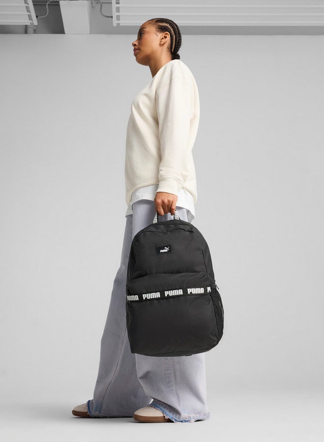 PUMA Puma Solid School Backpack with Adjustable Straps and Zip Closure  - Image 2