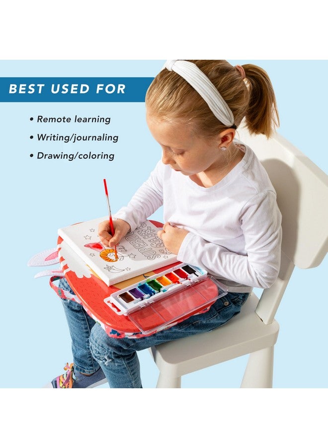 LAPGEAR Lap Pets Lap Desk for Lil’ Kids - Llama - Fits up to 11.6 Inch Laptops - Style No. 46749 - Image 2