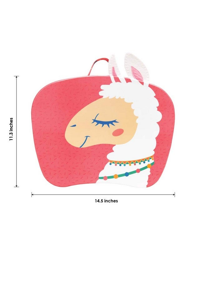 LAPGEAR Lap Pets Lap Desk for Lil’ Kids - Llama - Fits up to 11.6 Inch Laptops - Style No. 46749 - Image 5