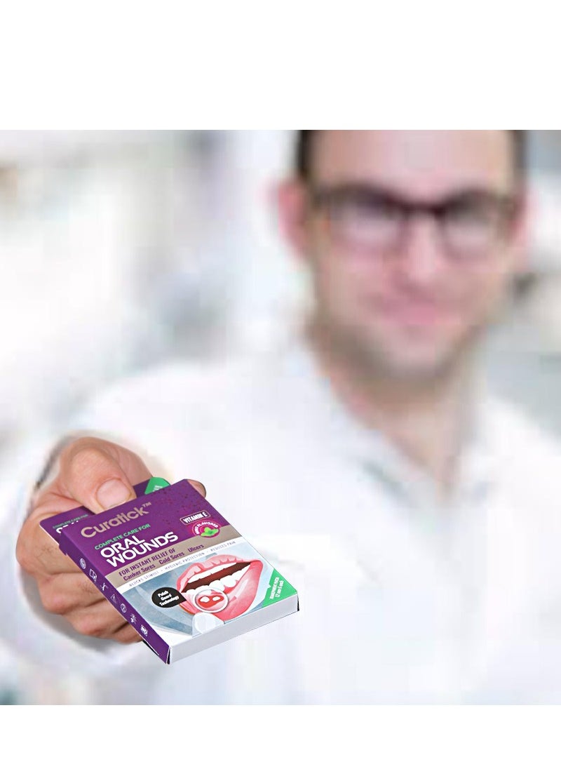 كوراتيك Curatick تضميد جروح الفم، 6 قطع  - Image 2
