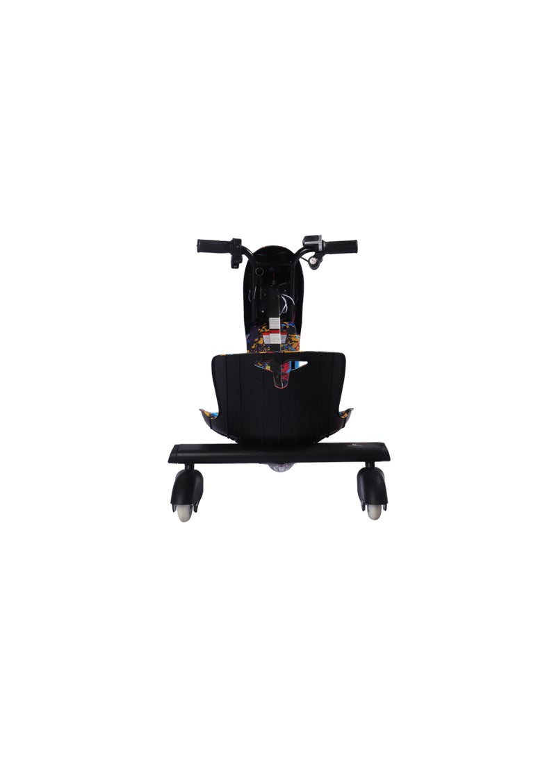 لحظة مرح سكوتر درفت كهربائي صغير 36 فولت مع خوذة وحماية - Image 4