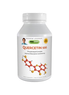 Andrew Lessman Quercetin 500 30 Capsules 500 Mg Unique Quercetin Phospholipid Complex Highly Absorbable Formula To Support Healthy Heart Circulatory And Immune Function. No Additives.  - Image 1