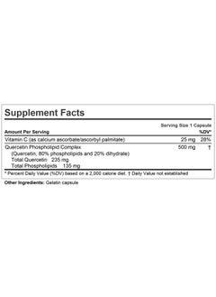 Andrew Lessman Quercetin 500 30 Capsules 500 Mg Unique Quercetin Phospholipid Complex Highly Absorbable Formula To Support Healthy Heart Circulatory And Immune Function. No Additives.  - Image 3