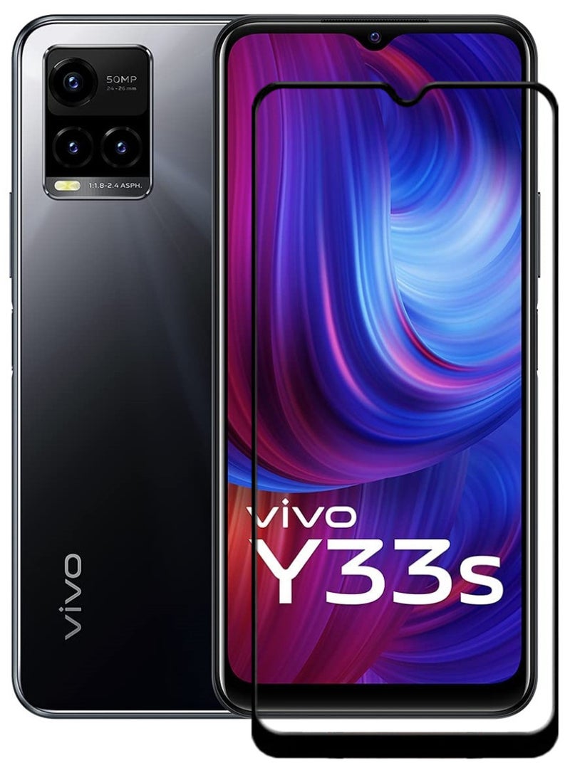 ACLIX Antistatic ESD Dustproof Premium Quality High Definition Tempered Glass Screen Protector Designed For vivo Y33s - Image 1