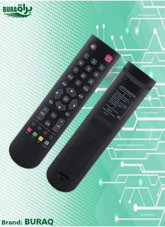 BURAQ Universal Remote Control For Tcl Led Lcd Tv Black 