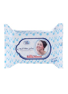Makeup Remover Facial Cleansing Wipes - 33 Wipes