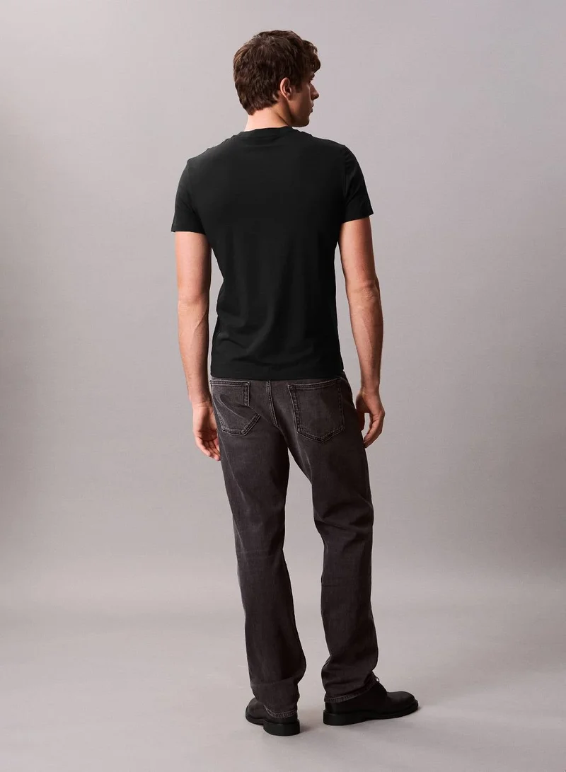 CALVIN KLEIN Slim Liquid Touch Crewneck T-Shirt