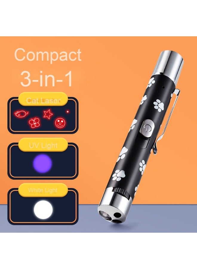 NIBEMINENT - Adjustable USB Laser Cat Toy - Fun Laser Patterns for Cats - Image 1