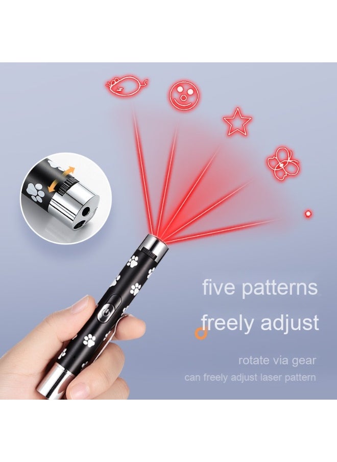 NIBEMINENT - Adjustable USB Laser Cat Toy - Fun Laser Patterns for Cats - Image 1