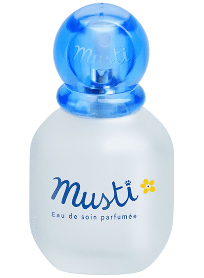 Mustela Musti Eau de Soin Parfumee 50mL - Alcohol-Free Fragrance for Babies, with Chamomile & Honey Notes - Image 2