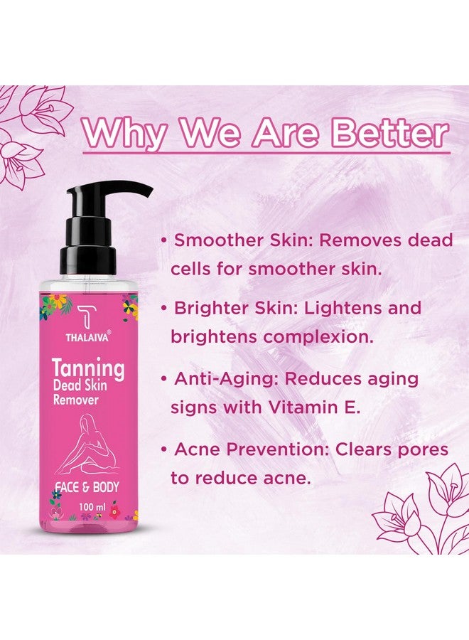 IF13 Tanning Dead Skin Remover | Tan Removal for Men & Women, Skin Brightening | 100ml (Pack of 1) - Image 3