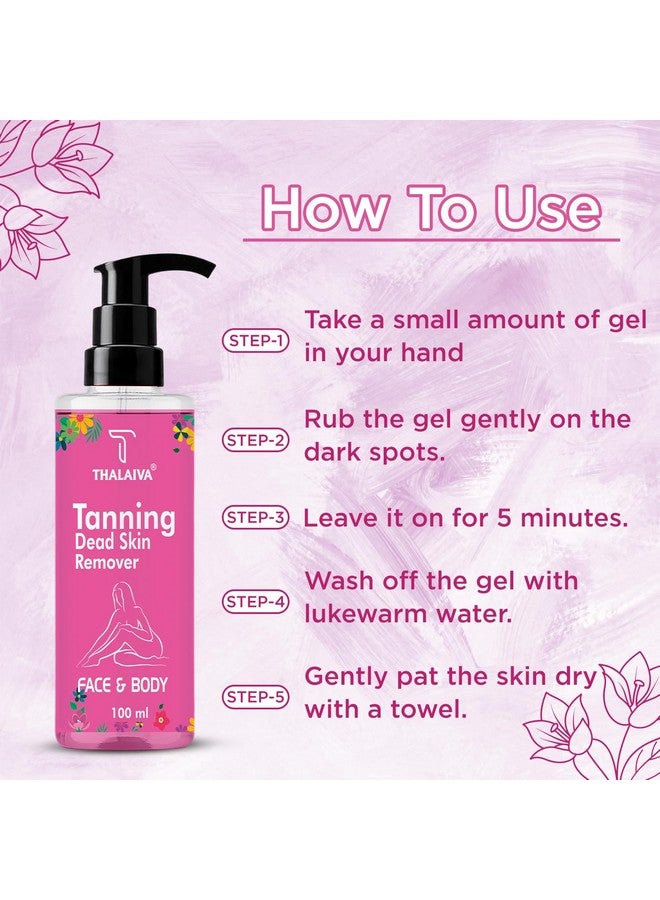 IF13 Tanning Dead Skin Remover | Tan Removal for Men & Women, Skin Brightening | 100ml (Pack of 1) - Image 2