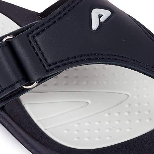 ADDA (LABEL) Women's Navy & White Gore-Tex Flip Flop Slipper - 5 UK - Image 5