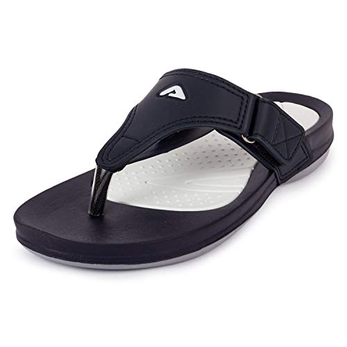 ADDA (LABEL) Women's Navy & White Gore-Tex Flip Flop Slipper - 5 UK - Image 1
