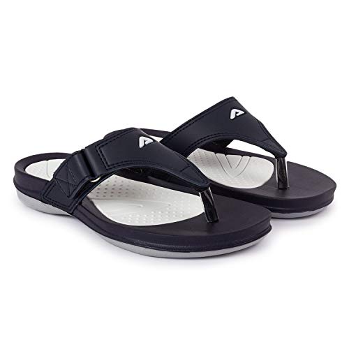 ADDA (LABEL) Women's Navy & White Gore-Tex Flip Flop Slipper - 5 UK - Image 3