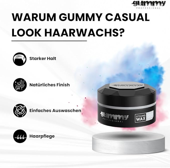 Gummy شمع تصفيف مطاطي 150 مل ثبات فائق - Image 5